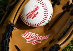 Midwest Baseball Glove & Ball