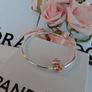 New genuine pandora moments bangle with gold clasp Image 2