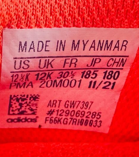 Adidas runners ( size uk-12)