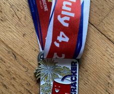 Firecracker 5k Run Finishers Medal