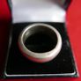 Vintage Men's Heavy Signed Sterling Silver 925 Solid Band Ring Size V - 16,42g Image 6
