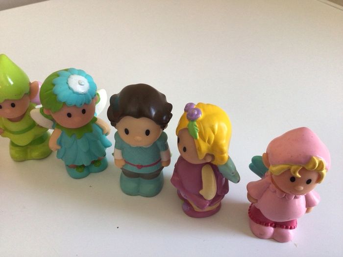 Bundle of Elc Early Learning Centre Happyland Mystical Figures Fairies & Knights