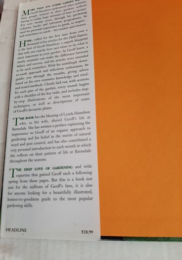 New Geoff Hamiltond year in your garden book