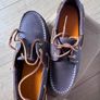 Kids boat shoes leather Timberland Image 3