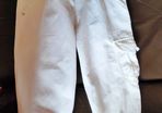White shorts light linen and cotton brand new summer with pocket on the side size 9 years