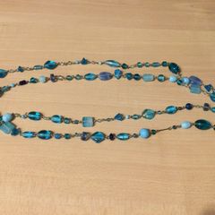 Avoca long turquoise necklace
