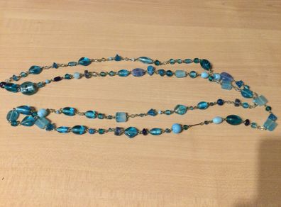 Avoca long turquoise necklace