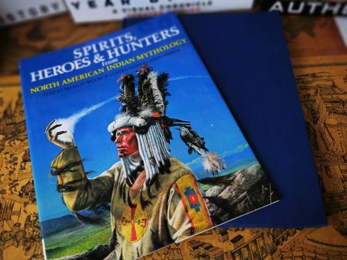 Spirits, Heroes and Hunters from North American Indian Mythology ! Hardcover ! 1981 ! by Eurobook !