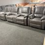 2+1+1 leather Recliner sofas Image 2