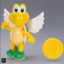 BRAND NEW Super Mario Action Figure Green Para Koopa Troopa with Coin 10cm Image 4