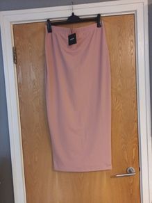 Shein Back To Basic Plain.A-Line Skirt.    S.14. - 1XL.   B.N.W.T