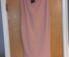 Shein Back To Basic Plain.A-Line Skirt.    S.14. - 1XL.   B.N.W.T