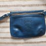 NEW Orla Kiely Leather Wristlet Flat Purse Image 2