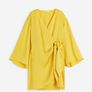 Satin wrap dress H&M Image 3