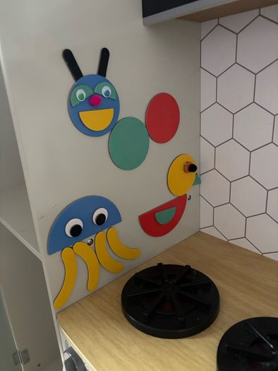 wooden play kitchen