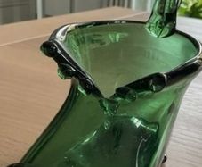 glass boot for plant indoor or outdoor. slight damage not seen when plant inside