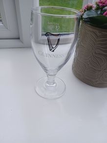 Guinness Stem Half Pint Glass