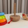 Hape Pepe & Friends Sound Dog Stacker - Baby & Toddler Wooden Activity Toy Image 4