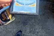 Glenmore Scottish whiskey advertising small mirror ,see pictures for condition ,sold as is, buyer collects or pays postage thank you