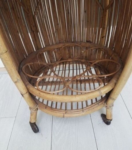 Bamboo Bar Cart