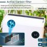 Premium 2-in-1 Dehumidifier 20L with Active Carbon Air Filter Smart LCD Touch Control For Damp Mould & Condensation Continuous Drain Option, Laundry Dry Mode, 24H Timer Energy Efficient by Ventilize Image 4