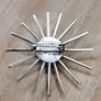 Vintage Sterling Silver Eilat Stone Modernist Brooch Image 2