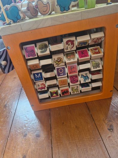 Zany zoo activity cube