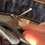 Denim maxi skirt Image 7
