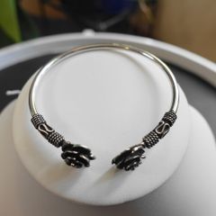 925 Sterling Silver Floral Desing Women's Bracelet