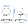 ikea table desk chair set Image 5