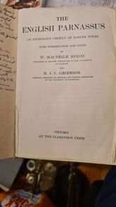 The English Parnassus. An Anthology Chiefly Of Longer Poems.