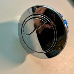 Chrome flush button (dual) for Sonas Via & Pena cistern