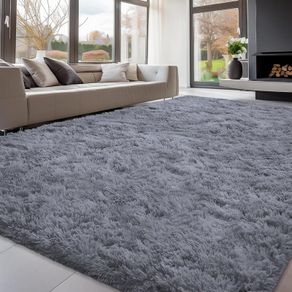 Large Area Rug 180x270cm Shaggy Rug  Soft Fluffy Area Rug for Living Room & Bedroom, Non-Slip Plush Carpet