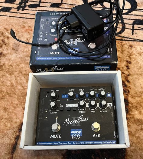EBS Microbass II Preamp