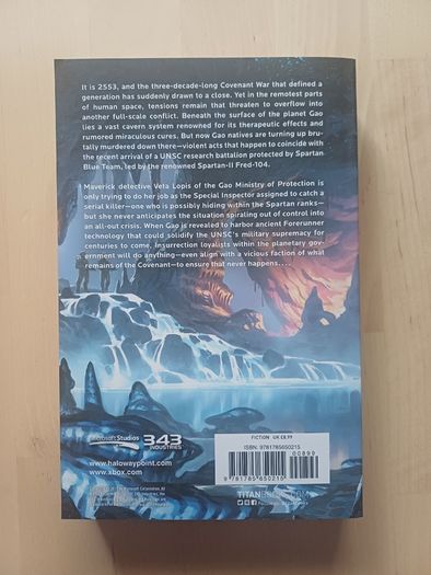 Halo Last Light & Divine Wind by Troy Denning (Science Fiction Paperbacks 2015)