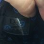 Dior beauty royal blue round Makeup bag pouch Image 5