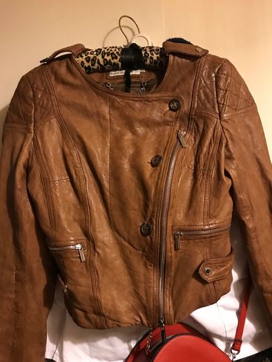 Leather jacket