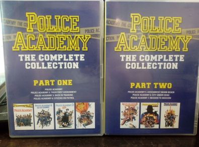 Police Academy Dvd Collection 1-7 80's Comedy