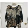 Ambria selection v-neck transparent blouse size UK18 EU46 Postage included Image 2