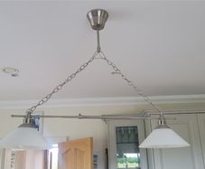Matching double and single kitchen/ Dining  light fittings