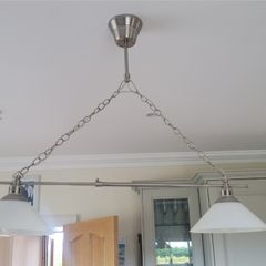 Matching double and single kitchen/ Dining  light fittings