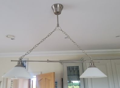 Matching double and single kitchen/ Dining  light fittings