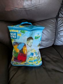 Mega Bloks With Storage Bag