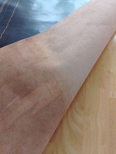 Real Leather Inlay with Gold Tooling Brown&Tan Lengths