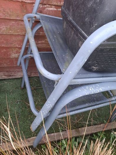 PATIO table and 4 chairs
