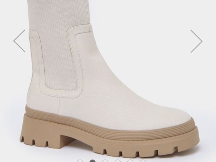 Ribbed Sock Chunky Boots