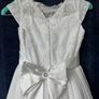 Communion Dress & skirt  hoop Image 5