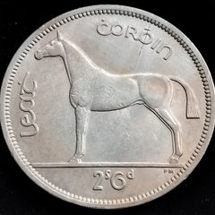 Ireland - 1967 - Irish Half Crown - 2s6d - Horse - KM.16a - [2702]