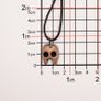 Handmade Tooth Skull Pendant, Skull Necklace Image 8