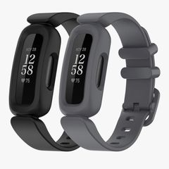 Strap Compatible with Fitbit Ace 3 Strap for Kids, [2 pieces/Set] Soft Silicone Sport Wristband Adjustable Accessory Bracelet Replacement Band for Fitbit Ace 3/Inspire 2
